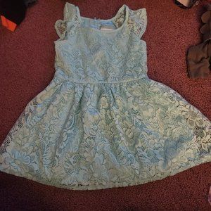 Light blue lace dress